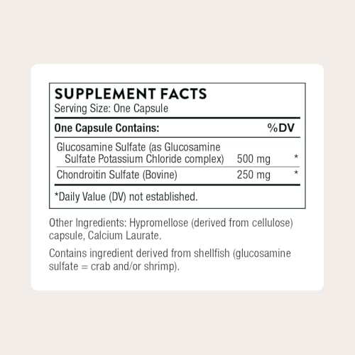 THORNE Glucosamine & Chondroitin tampilan kemasan